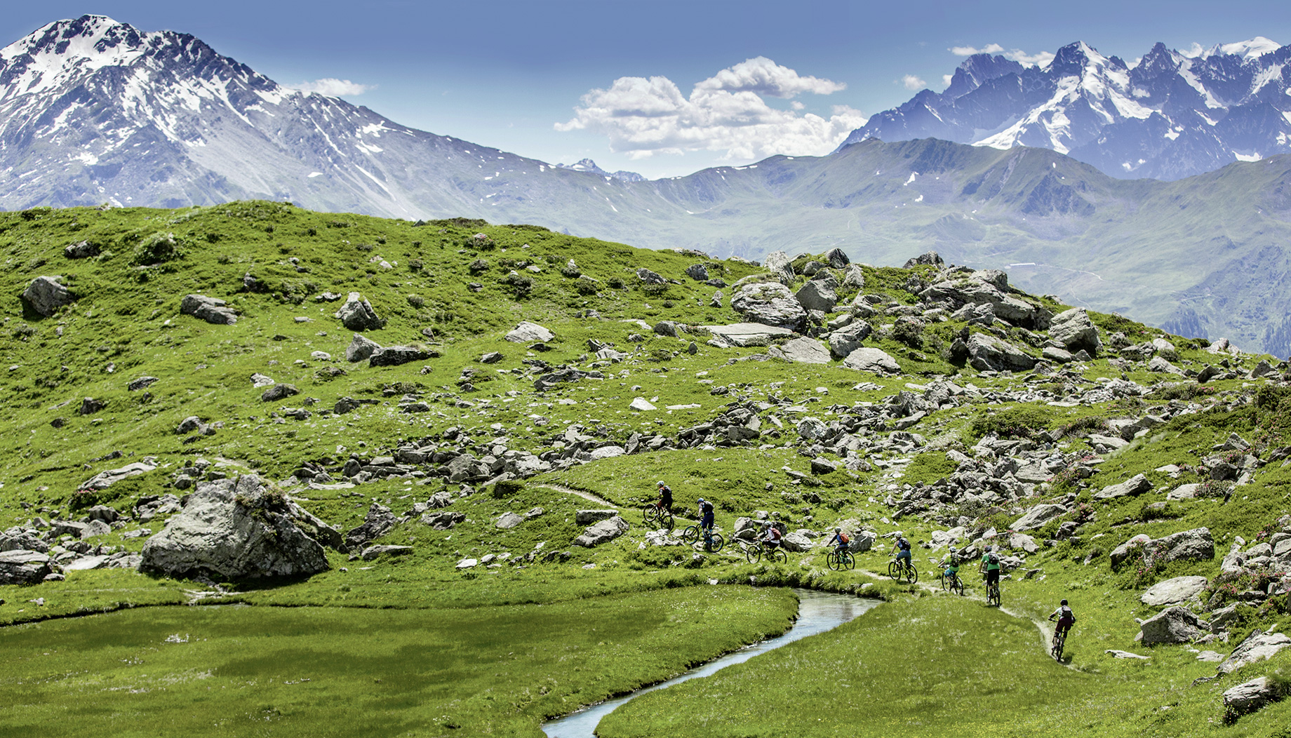 Mountainbiken in Verbier