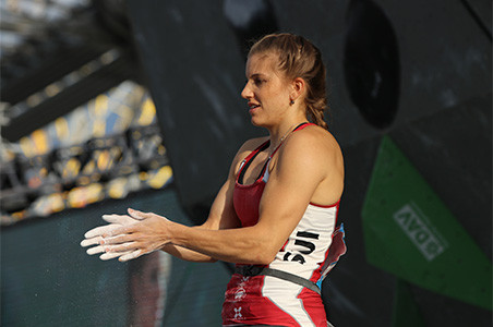 Petra Klinger 16. in Tokio