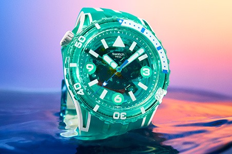 Die Swatch Scubaqua Kollektion Begrüsst Vier Designs