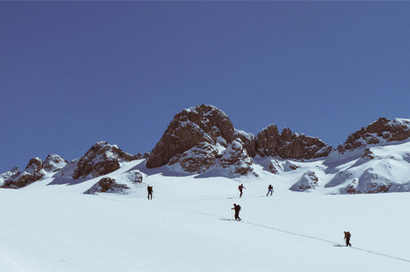 Afghanische Skiprofis im Exil