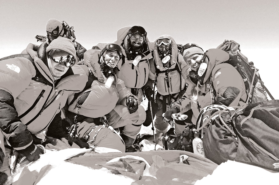 Völlig verzaubert auf dem Everest