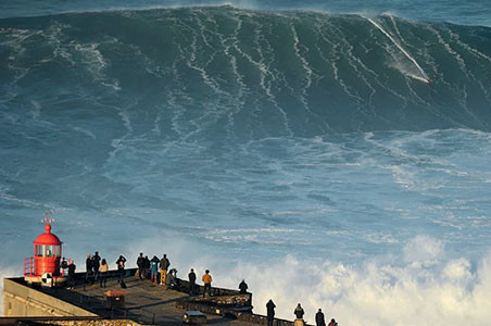 30,9 meter: eine echte big wave