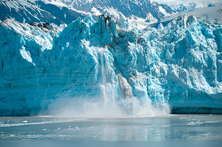 Galoppierender Gletscher in Alaska