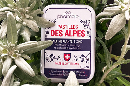 Pastilles des Alpes mit Schweizer BIO-Alpenpflanzen